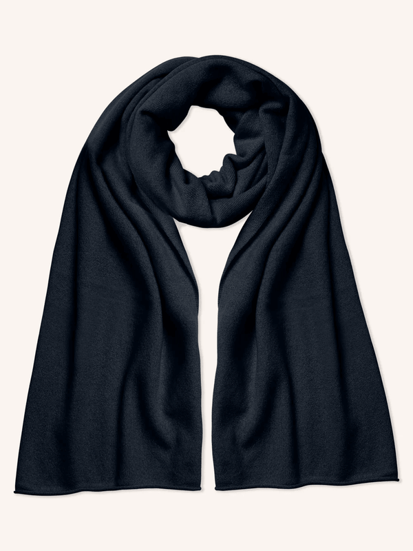 Crush Cashmere | Lima Luxe Cashmere Scarf | Black | The Colab | Shop Womens | New Zealand