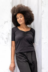 ReCreate Clothing | Friendship Top | Black | The Colab | Shop Womens | New Zealand