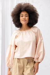 ReCreate Clothing | Mahina Top | Blush | The Colab | Shop Womens | New Zealand