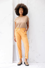 ReCreate Clothing | Travel Pants | Cantaloupe | The Colab | Shop Womens | New Zealand