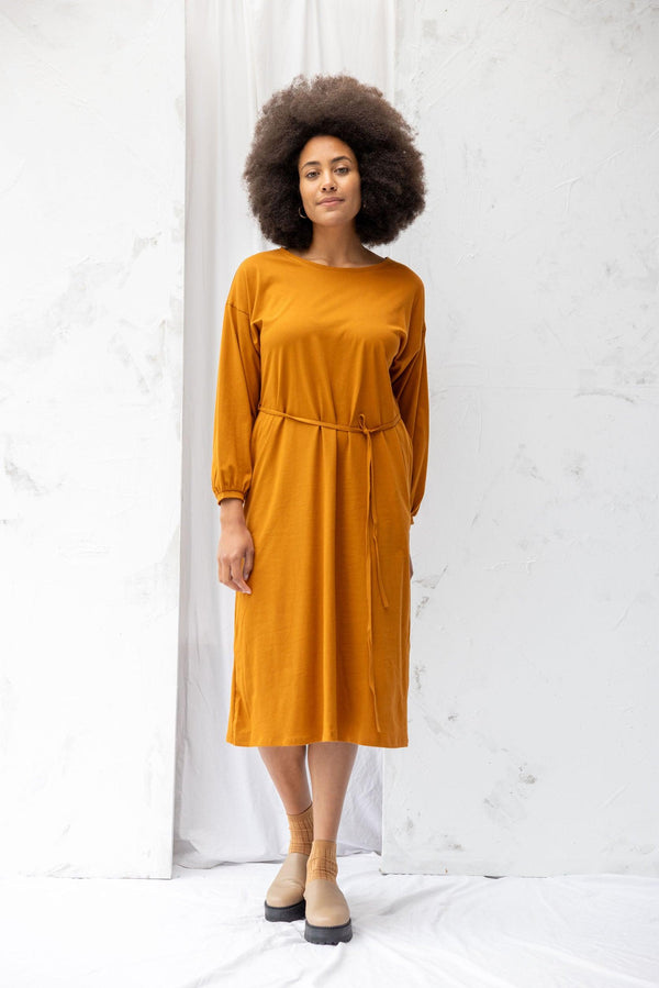 ReCreate Clothing | Accord Dress | Rust | The Colab | Shop Womens | New Zealand