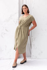 ReCreate Clothing | Converse Dress | Olive | The Colab | Shop Womens | New Zealand