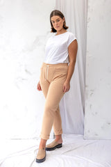 ReCreate Clothing | Travel Pants | Clay | The Colab | Shop Womens | New Zealand