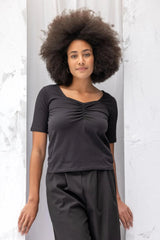 ReCreate Clothing | Friendship Top | Black | The Colab | Shop Womens | New Zealand