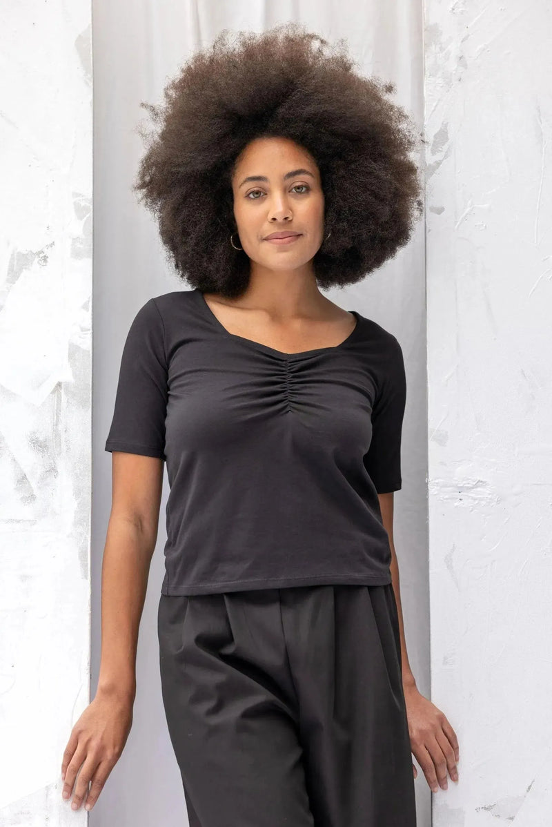 ReCreate Clothing | Friendship Top | Black | The Colab | Shop Womens | New Zealand