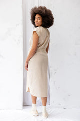 ReCreate Clothing | Remmy Dress | Cream Stripe | The Colab | Shop Womens | New Zealand