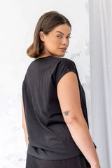 ReCreate Clothing | Tuesday Tee | Black | The Colab | Shop Womens | New Zealand