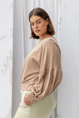 ReCreate Clothing | Tour Top | Clay | The Colab | Shop Womens | New Zealand