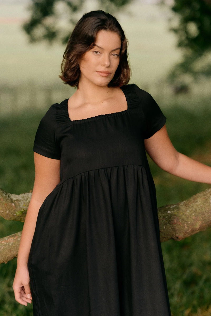 ReCreate Clothing | Amelie Dress | Black | The Colab | Shop Womens | New Zealand