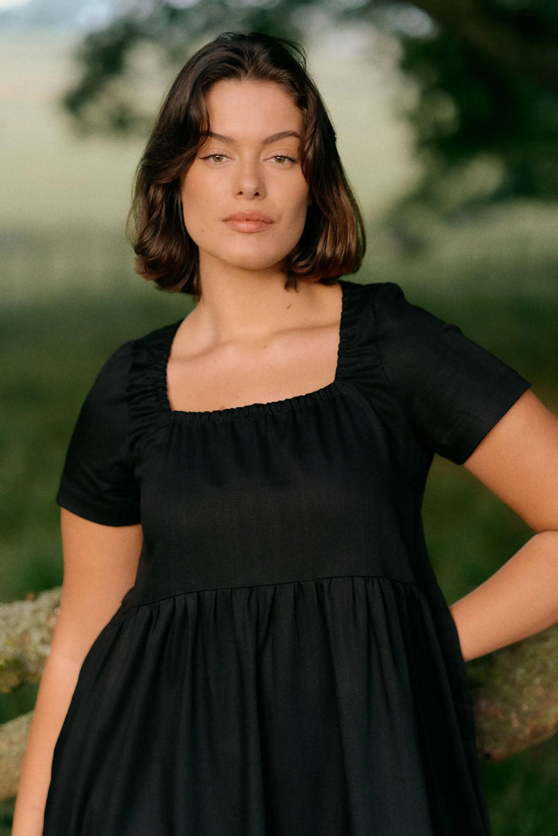 ReCreate Clothing | Amelie Dress | Black | The Colab | Shop Womens | New Zealand