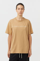 C & M | Asher Tee | Cinnamon | The Colab | Shop Womens | New Zealand