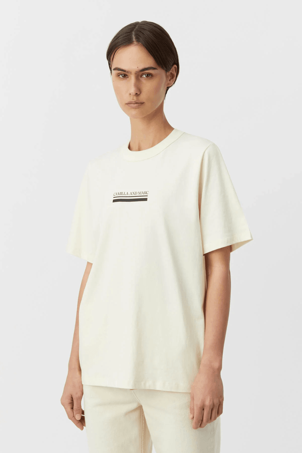 C & M | Canton Tee | Ivory | The Colab | Shop Womens | New Zealand