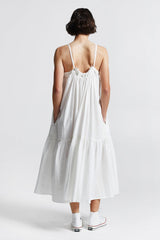 Karen Walker | Armeria Organic Cotton Dress | White | The Colab | Shop Womens | New Zealand