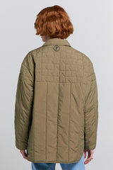 Quilted Voyager Jacket | Herb Green