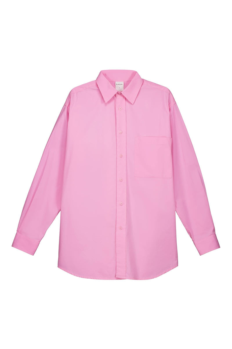 Kowtow | James Shirt | Candy Pink | The Colab | Shop Womens | New Zealand