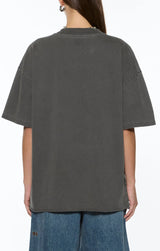Le Club Boyfriend Tee | Charcoal