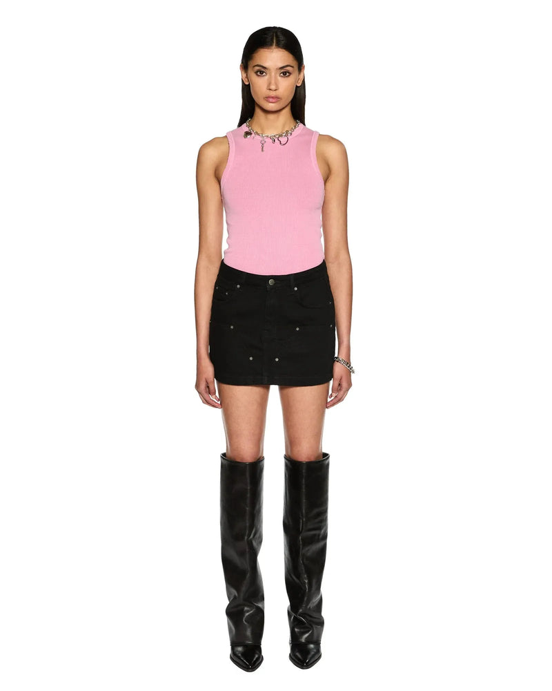 Ksubi | Syndicate Tank Top | Xtra Hyper Pink | The Colab | Shop Womens | New Zealand