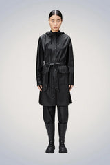 Rains | Waterproof Curve Rain Jacket | Black | The Colab | Shop Womens | New Zealand