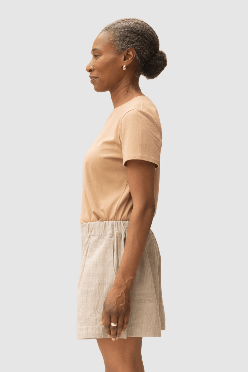 ReCreate Clothing | All-Day Shorts | Pebble | The Colab | Shop Womens | New Zealand