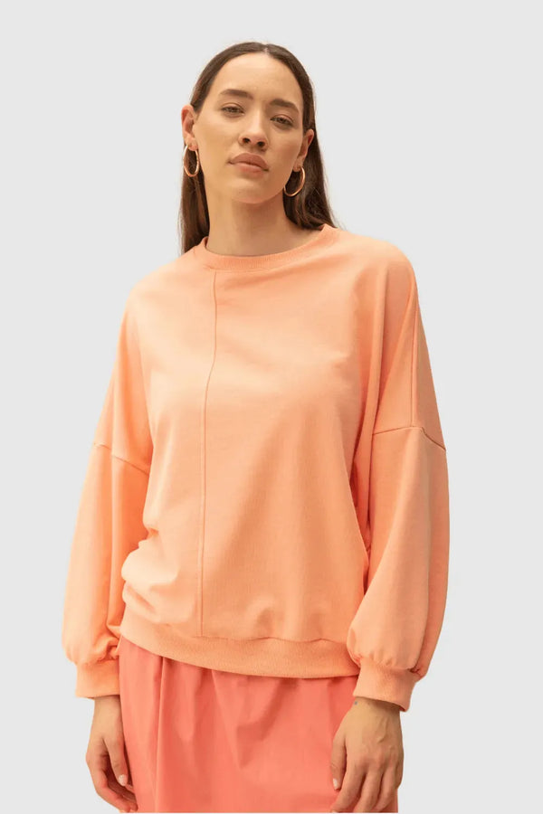 ReCreate Clothing | Around Sweatshirt | Peony | The Colab | Shop Womens | New Zealand