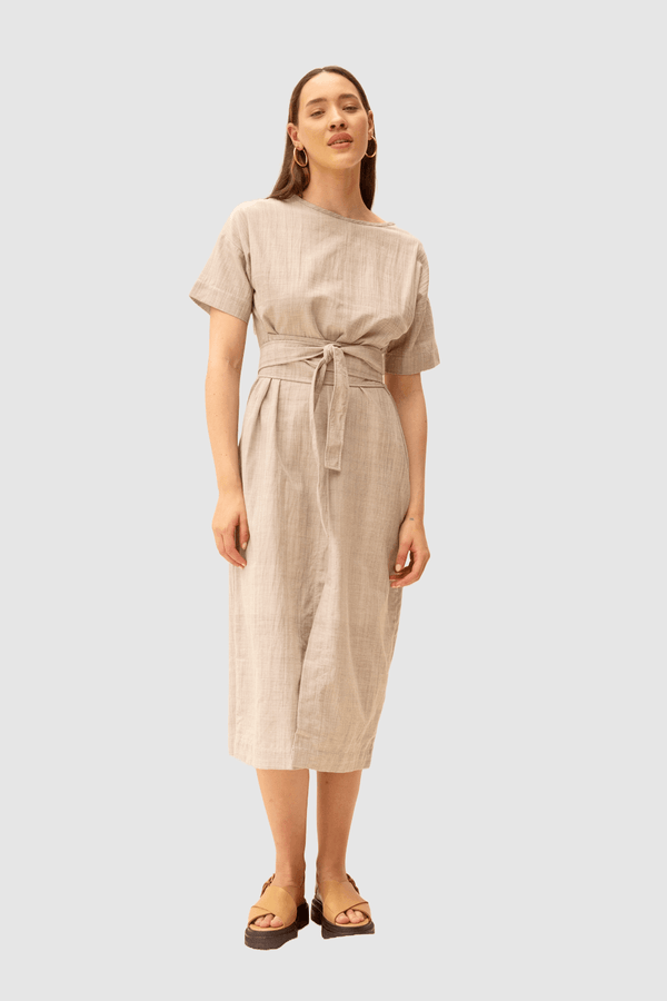 ReCreate Clothing | Array Dress | Pebble | The Colab | Shop Womens | New Zealand