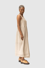 ReCreate Clothing | Ash Dress | Pebble | The Colab | Shop Womens | New Zealand