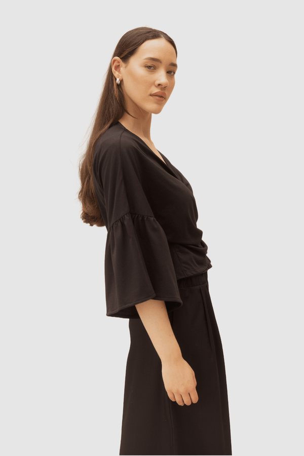 ReCreate Clothing | Charlie Top | Black | The Colab | Shop Womens | New Zealand