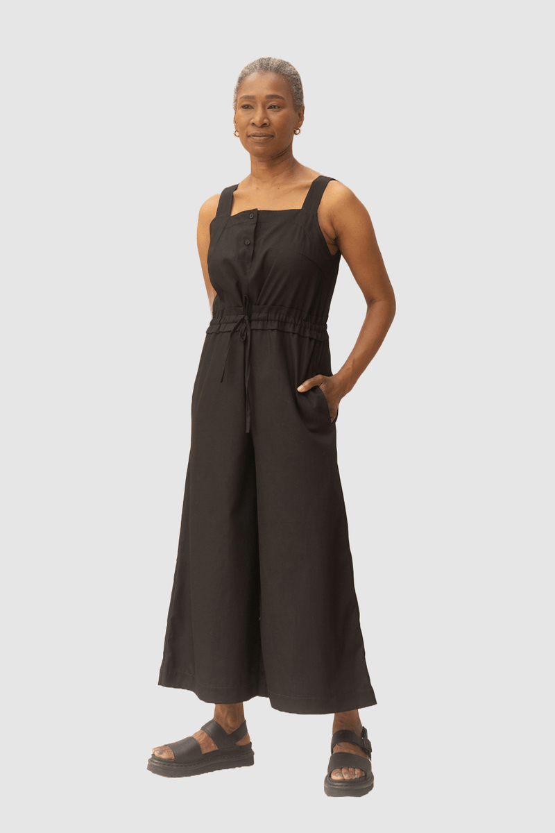 ReCreate Clothing | Discovery Jumpsuit | Black | The Colab | Shop Womens | New Zealand