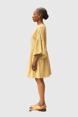 ReCreate Clothing | Field Dress | Daisy Check | The Colab | Shop Womens | New Zealand