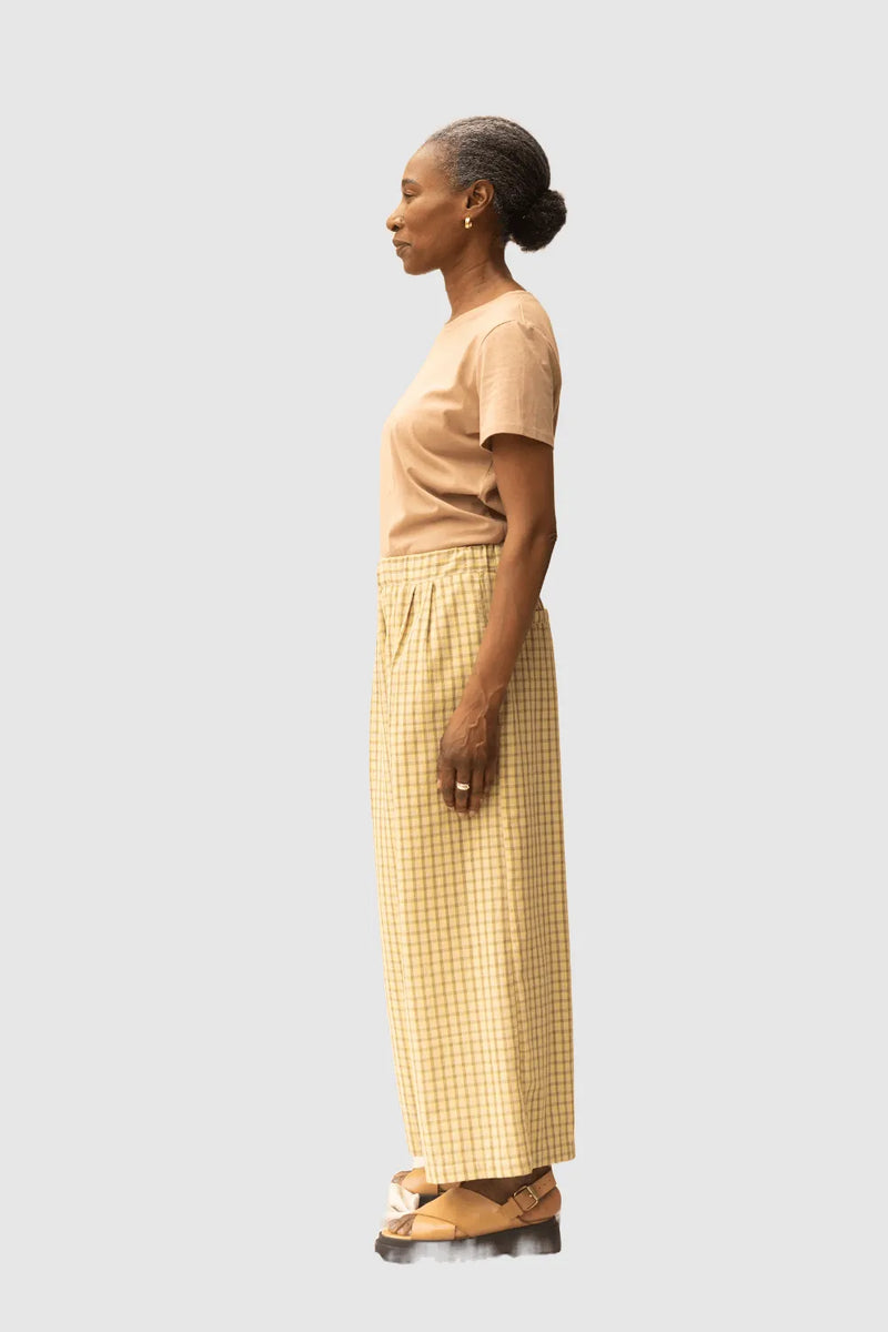ReCreate Clothing | Harry Pant | Daisy Check | The Colab | Shop Womens | New Zealand