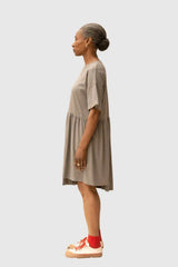 ReCreate Clothing | Hobby Dress | Grey Sage | The Colab | Shop Womens | New Zealand