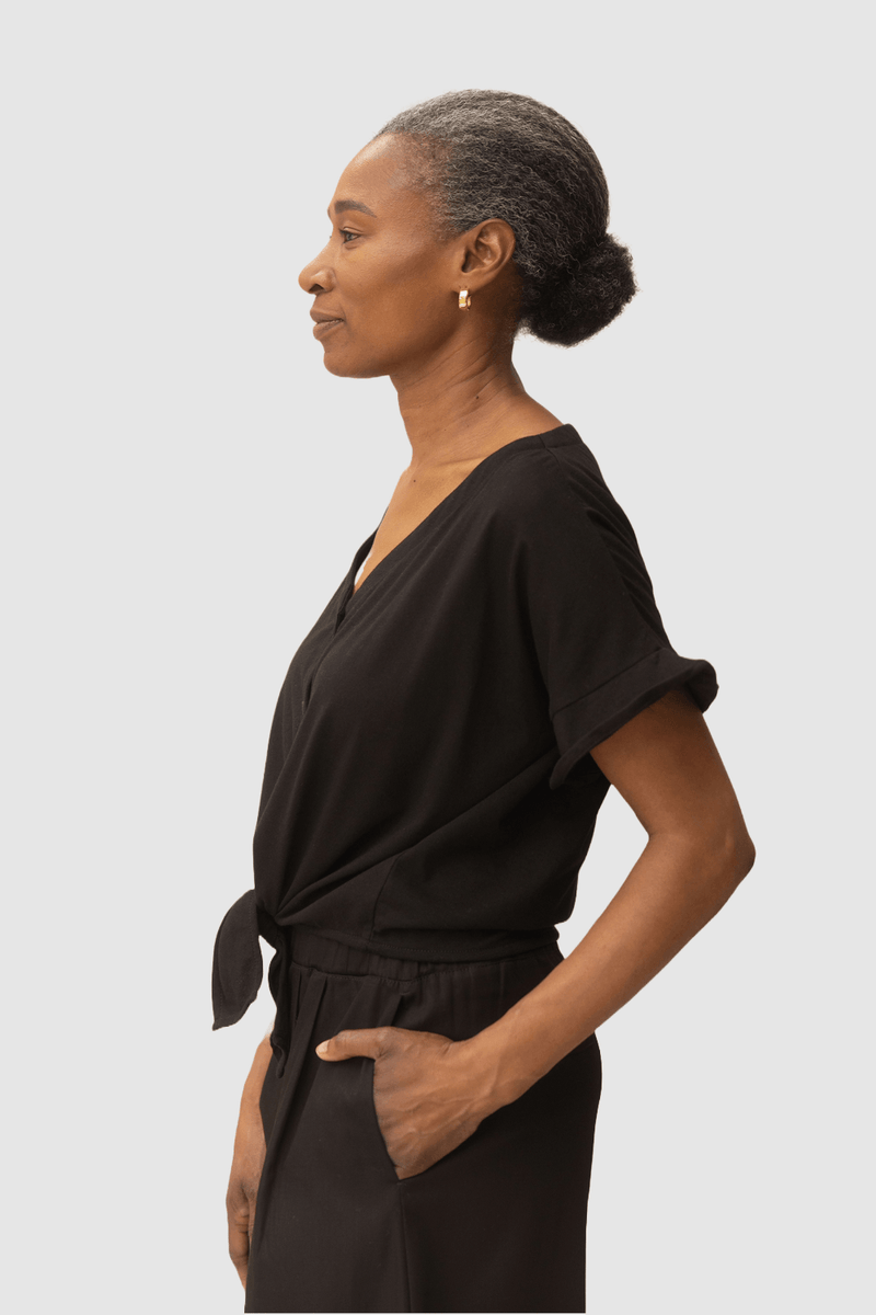 ReCreate Clothing | Swing Top | Black | The Colab | Shop Womens | New Zealand