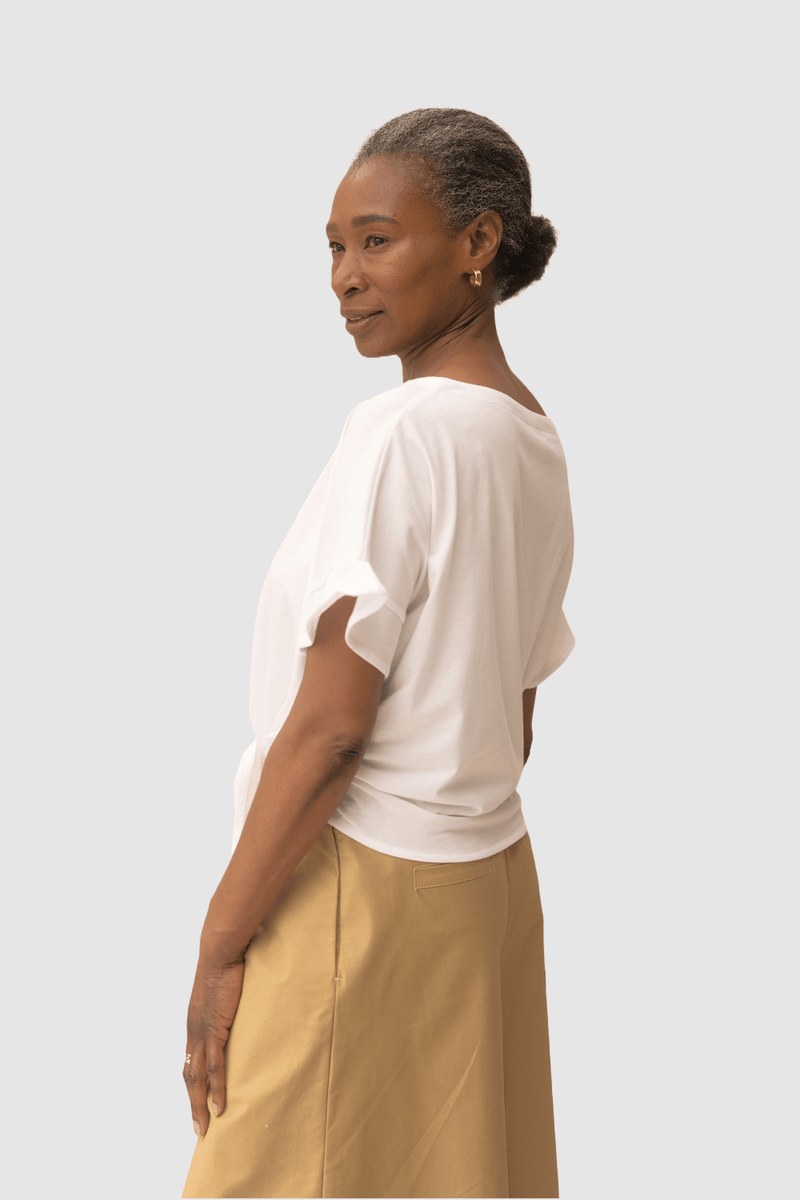 ReCreate Clothing | Swing Top | White | The Colab | Shop Womens | New Zealand