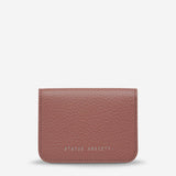 Status Anxiety | Miles Away Leather Wallet | Dusty Rose | The Colab | Shop Womens | New Zealand