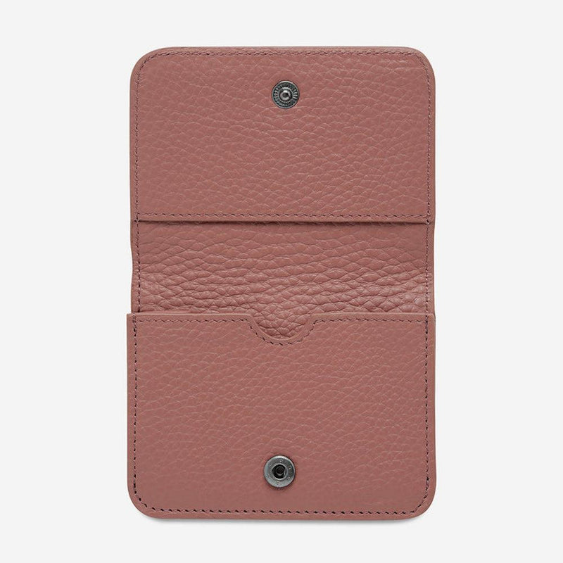 Status Anxiety | Miles Away Leather Wallet | Dusty Rose | The Colab | Shop Womens | New Zealand
