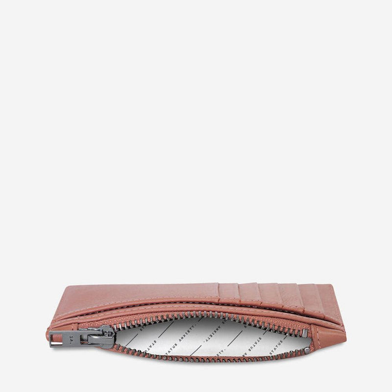 Status Anxiety | Avoiding Things Wallet | Dusty Rose | The Colab | Shop Womens | New Zealand
