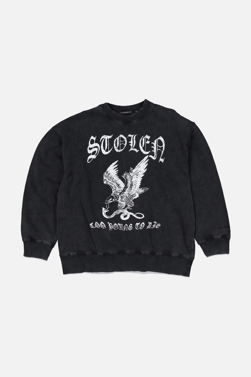 Stolen Girlfriends | Eagle Strike Crew | Aged Charcoal | The Colab | Shop Womens | New Zealand