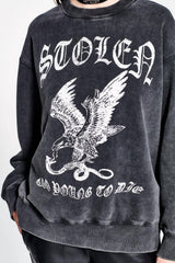 Stolen Girlfriends | Eagle Strike Crew | Aged Charcoal | The Colab | Shop Womens | New Zealand
