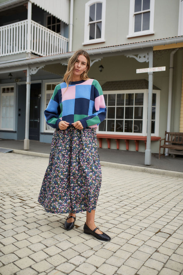 Checker Jumper | Harmony Hues