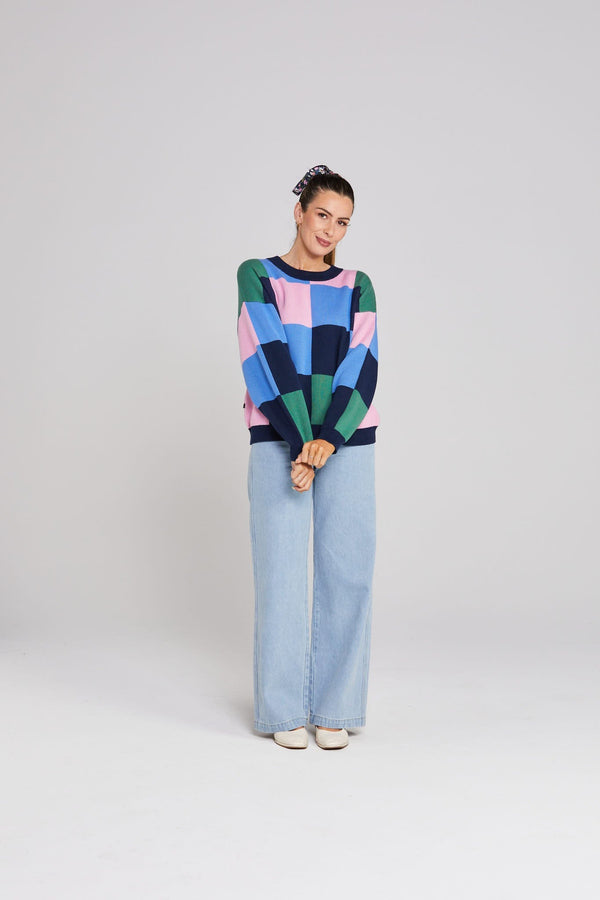 Checker Jumper | Harmony Hues