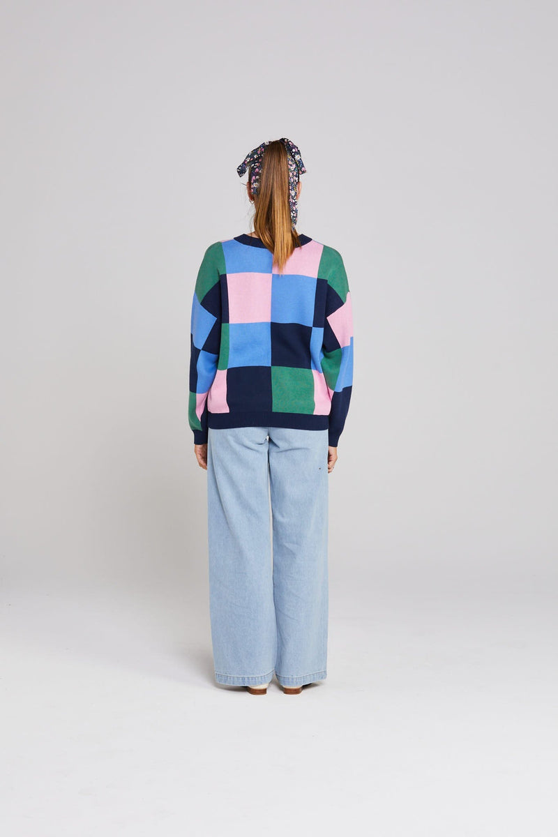 Checker Jumper | Harmony Hues