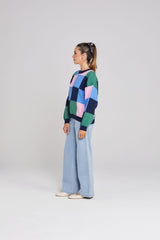 Checker Jumper | Harmony Hues