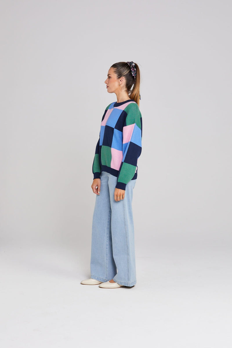 Checker Jumper | Harmony Hues