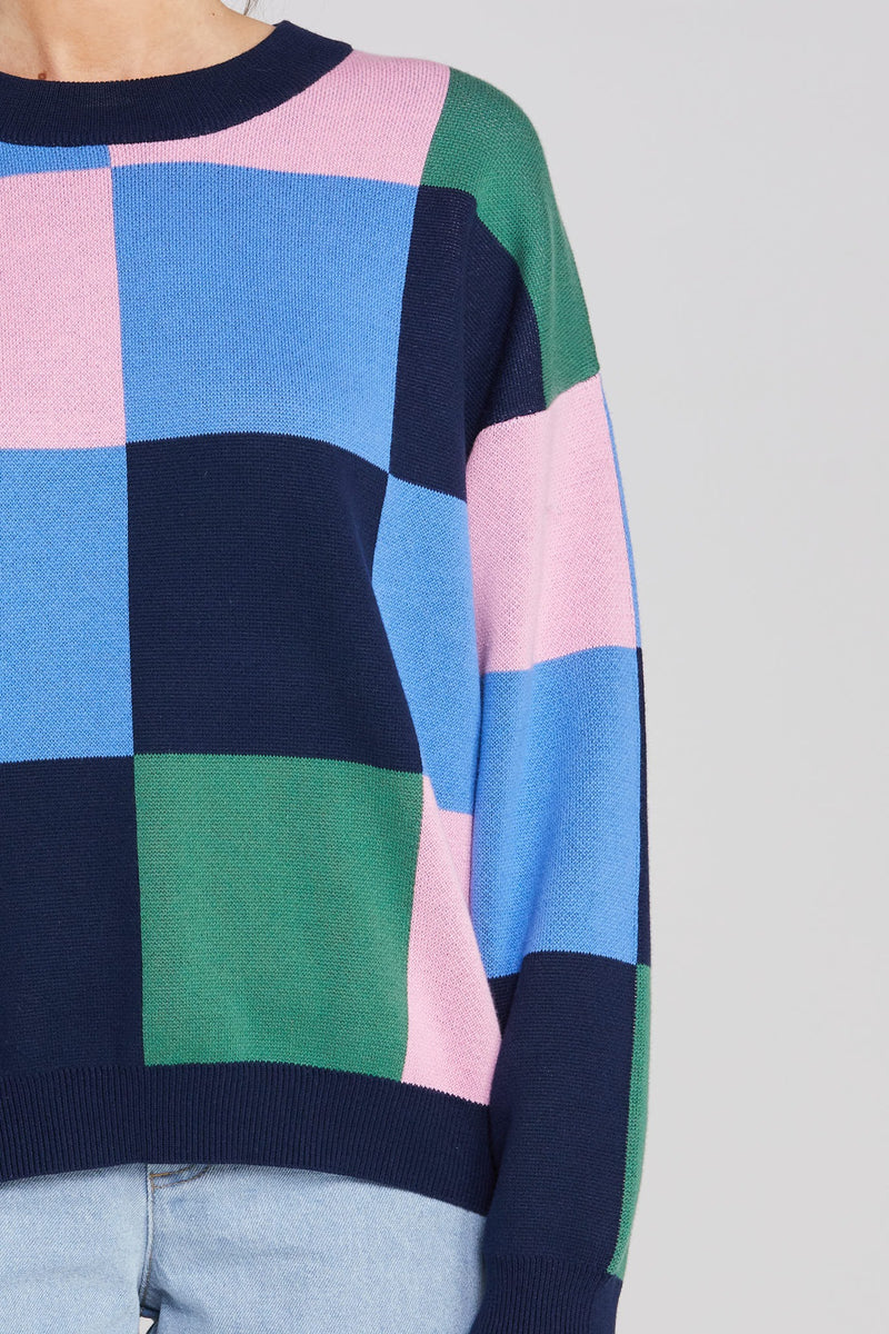 Checker Jumper | Harmony Hues