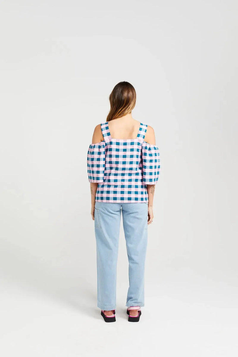 Thing Thing | Cut Away Top | Teal Candy | The Colab | Shop Womens | New Zealand
