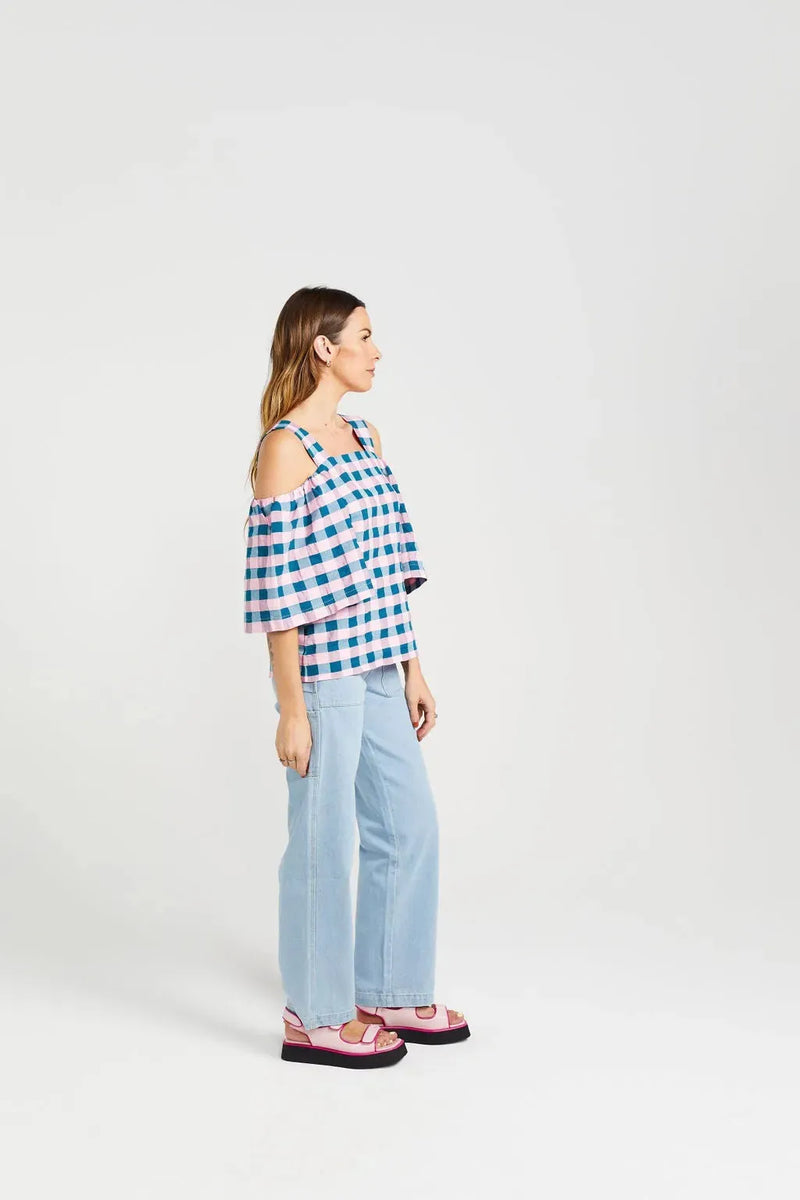 Thing Thing | Cut Away Top | Teal Candy | The Colab | Shop Womens | New Zealand