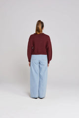 Huddle Cardigan | Winter Rouge