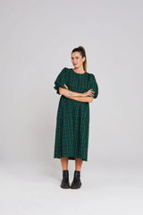 Lea Dress | Petal Plaid