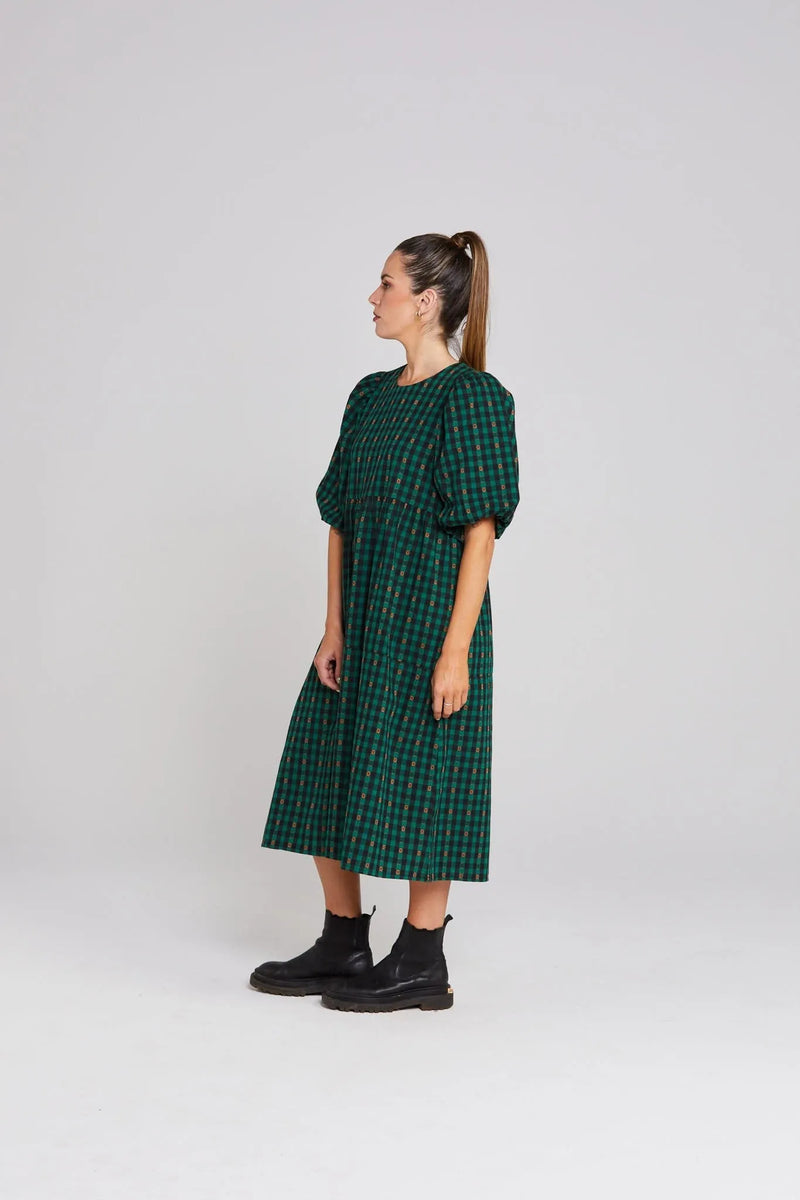Lea Dress | Petal Plaid