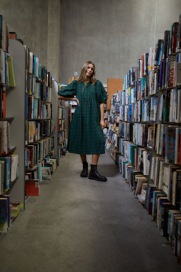 Lea Dress | Petal Plaid